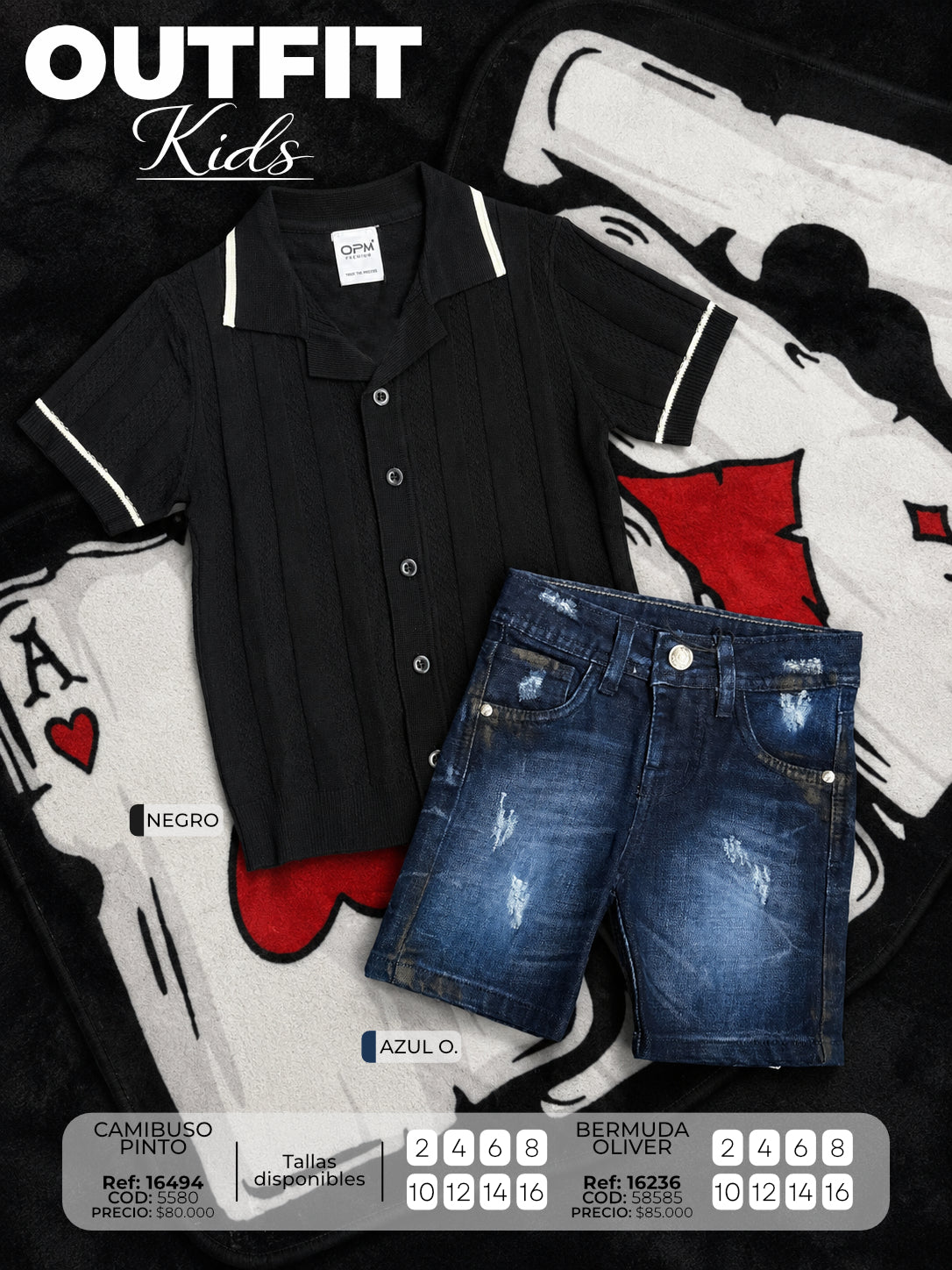 pinto oliver Outfit Niño Album