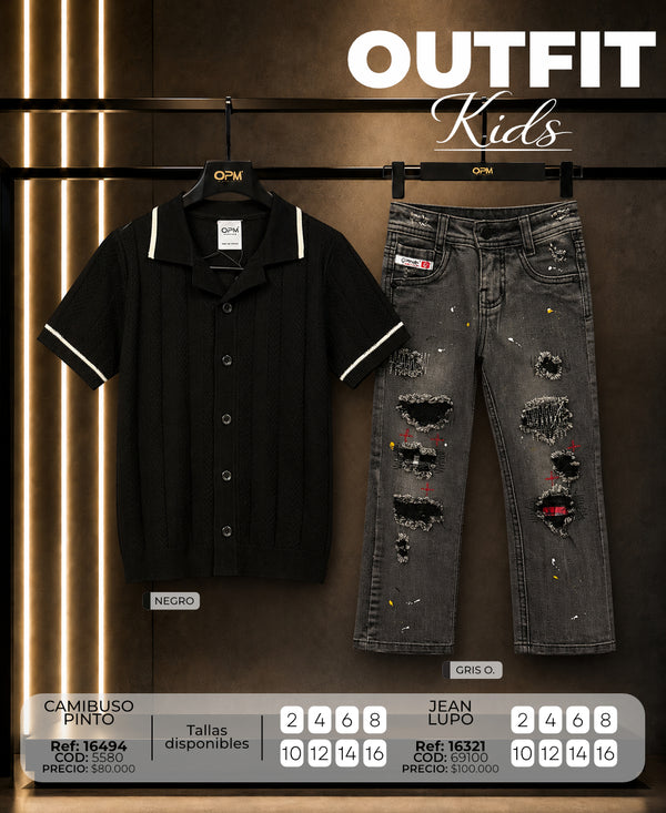 pinto lupo Outfit Niño Album