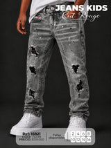 Jean CUT ROUGE niño
