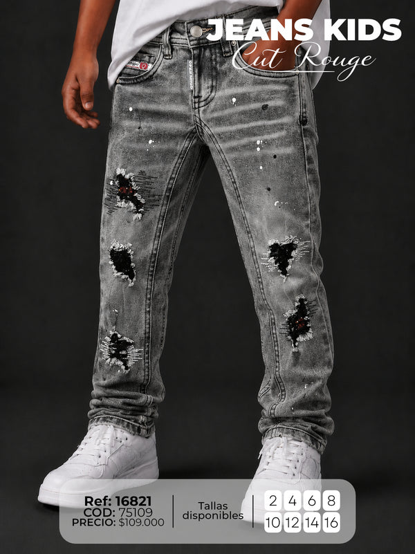 Jean CUT ROUGE niño