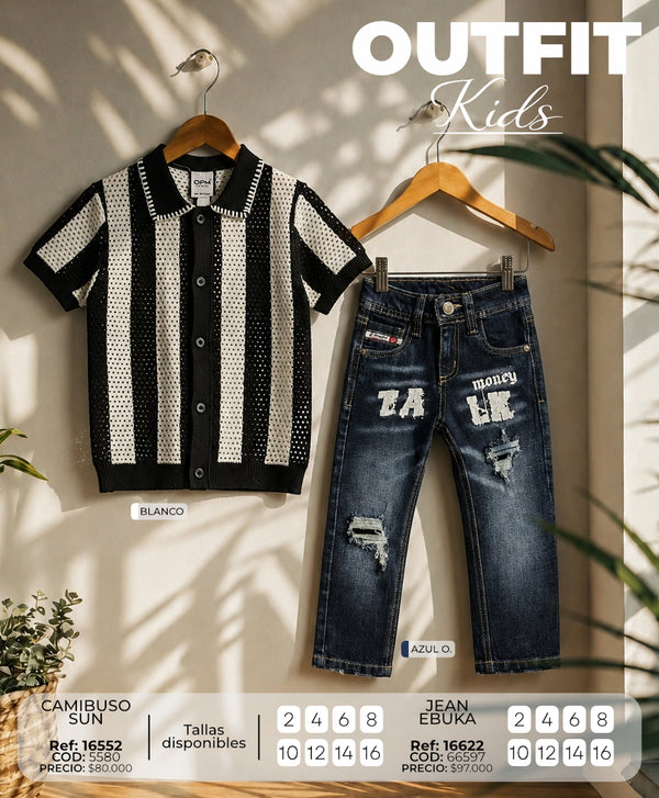 sun ebuka Outfit Niño Album