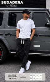 Sudadera alaba negro hombre