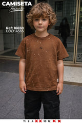 camiseta tinante niño