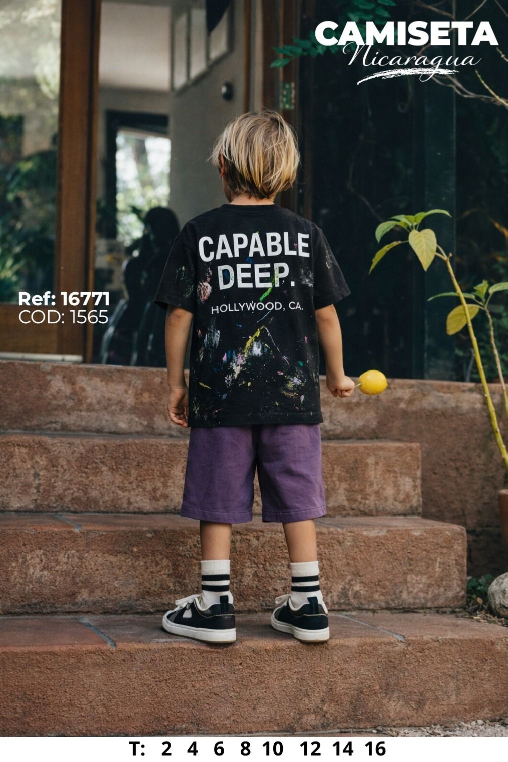 camiseta nicaragua niño
