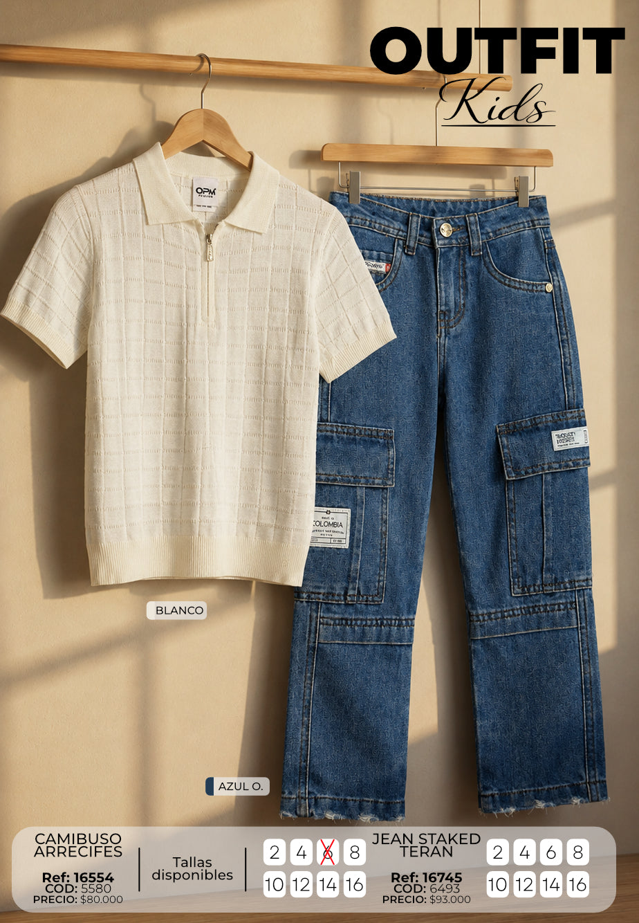 arrecifes teran Outfit Niño Album