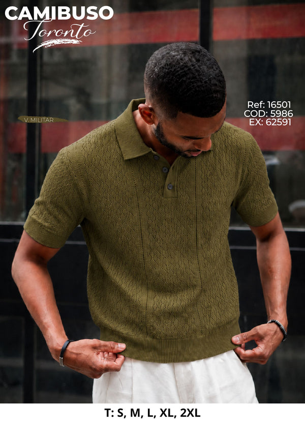camibuso toronto verde m hombre