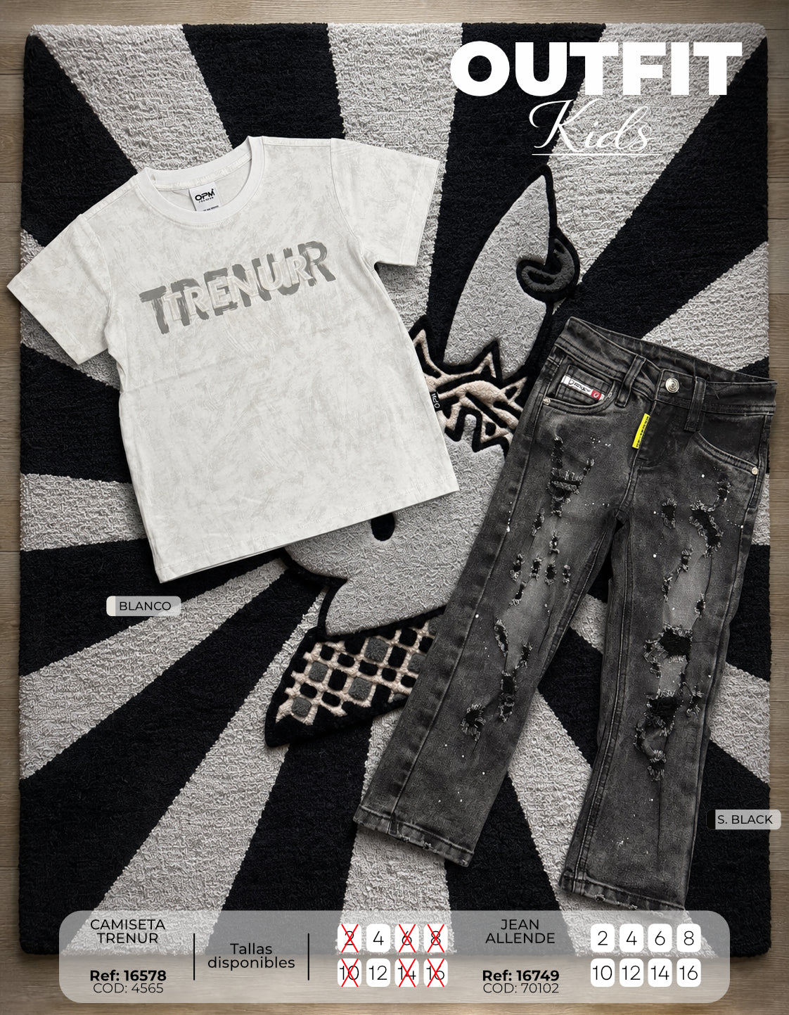 TRENNUR  Outfit Niño Album