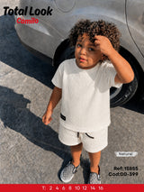 Total look camilo natural niño outlet