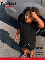 Total look camilo negro niño outlet