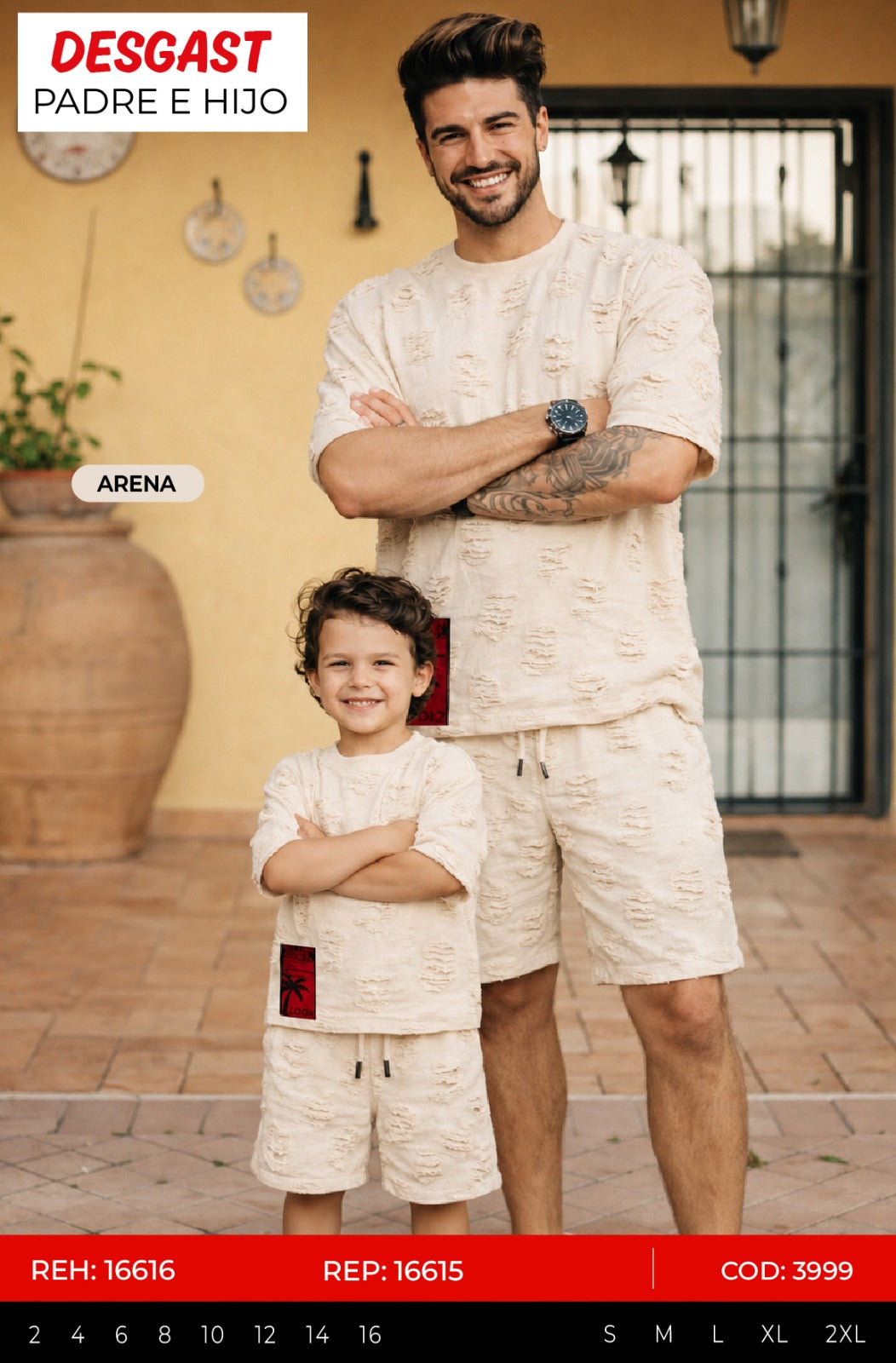 Total look desgast arena padre e hijo outlet