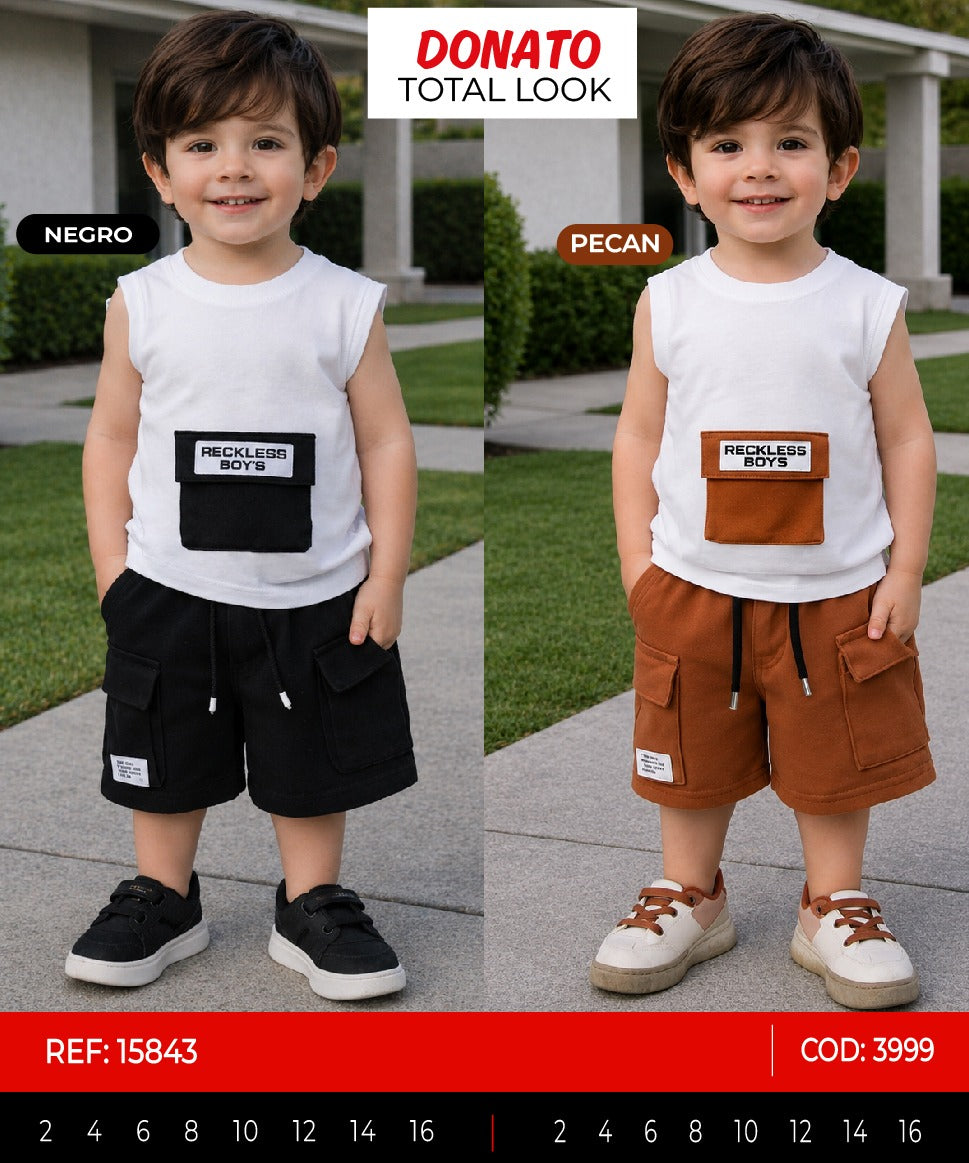 Total look donato collage outlet niño