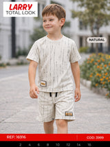 Total look larry natural niño outlet