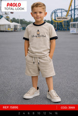 Total look paolo arena outlet niño