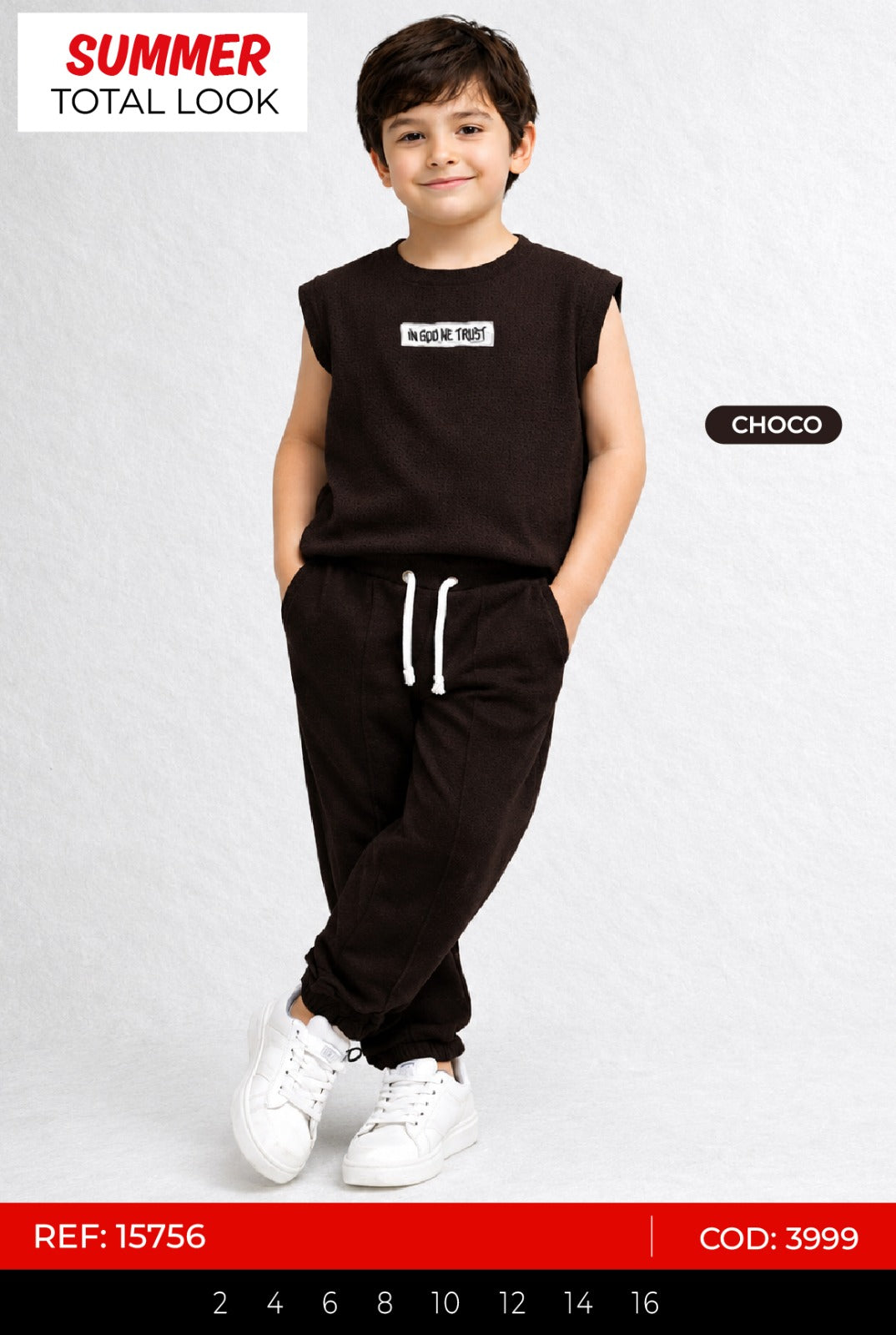 Total look summer choco outlet niño