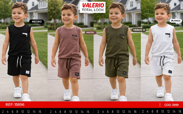Total look valerio collage niño outlet