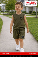 Total look valerio verde m niño outlet