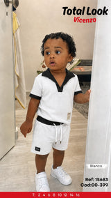 Total look vicenzo blanco niño outlet