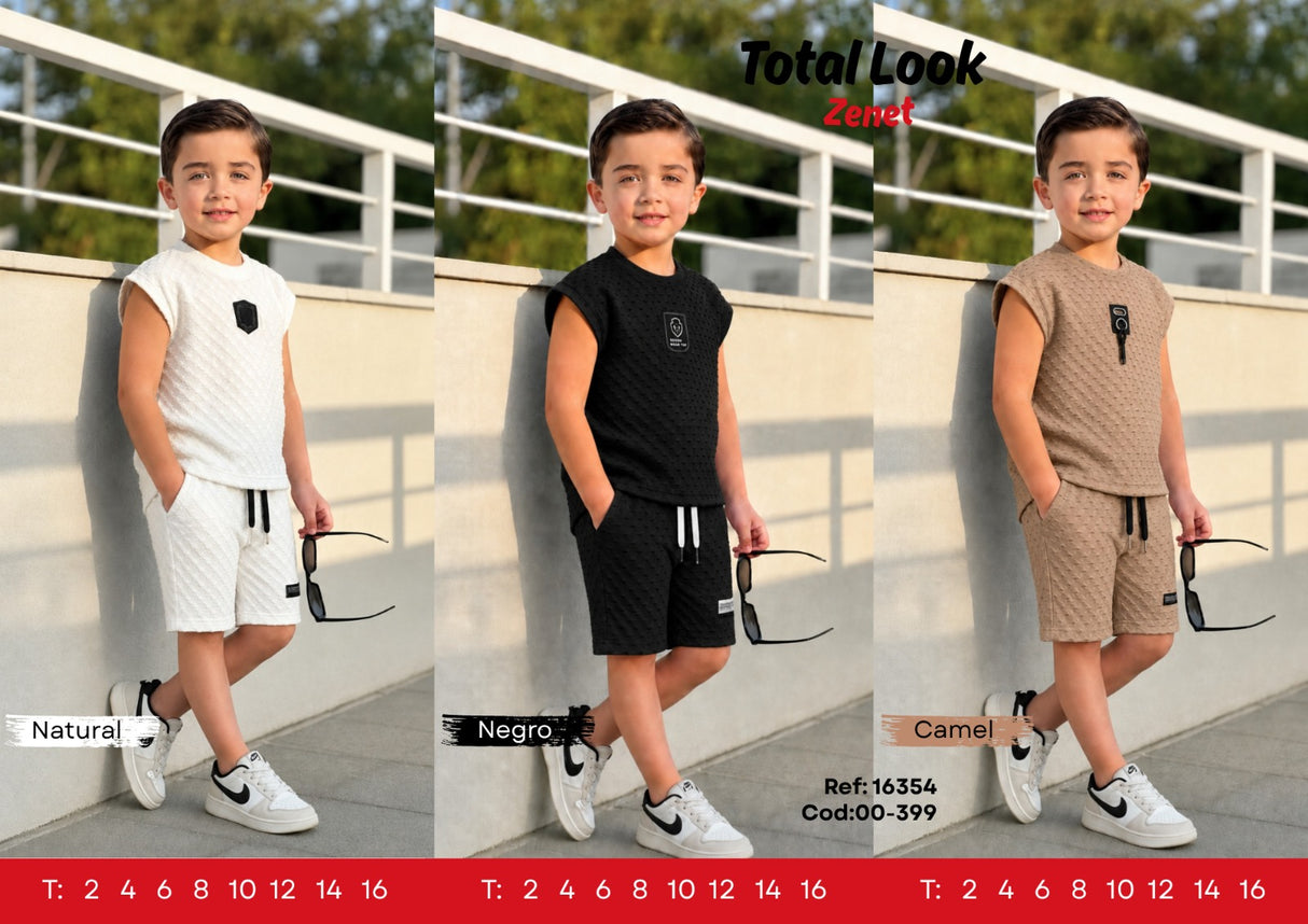 Total look zenet collage niño outlet
