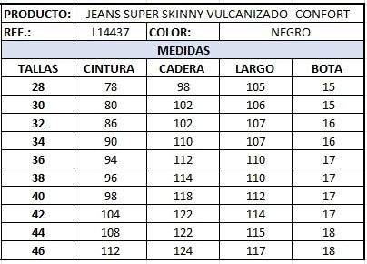 Jean VULCANIZADO hombre