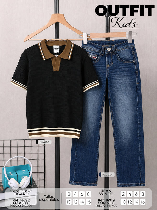 wingo figaro Outfit Niño Album