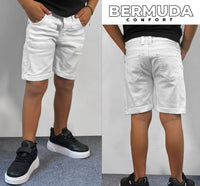 Bermuda jean clasica