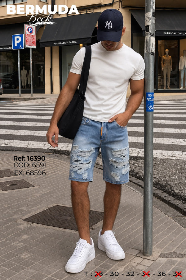 bermuda beck hombre
