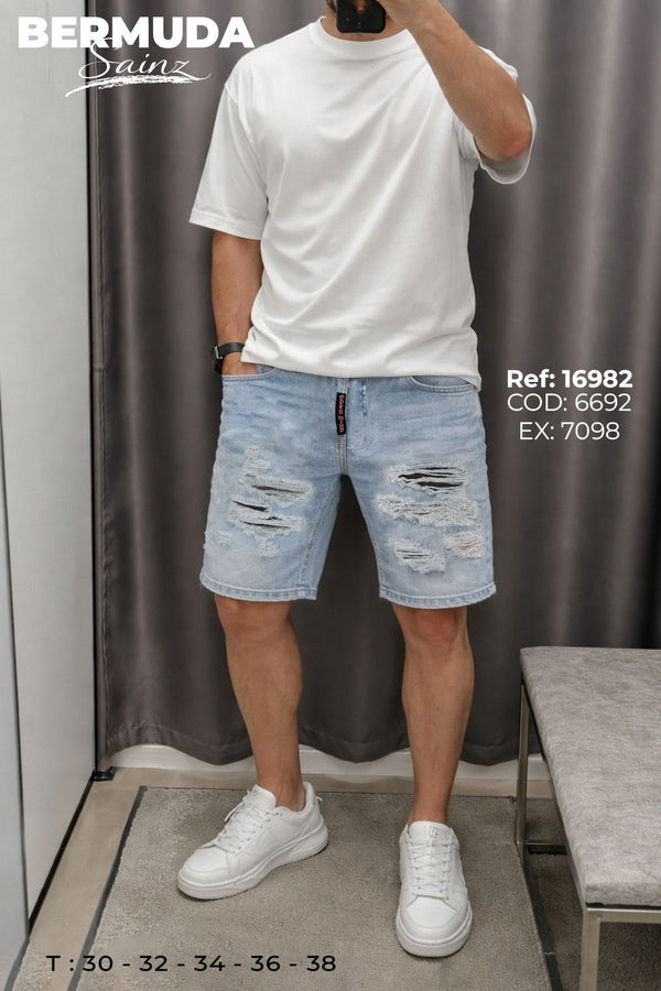 bermuda sainz hombre