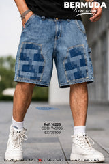 bermuda ken way azul m hombre