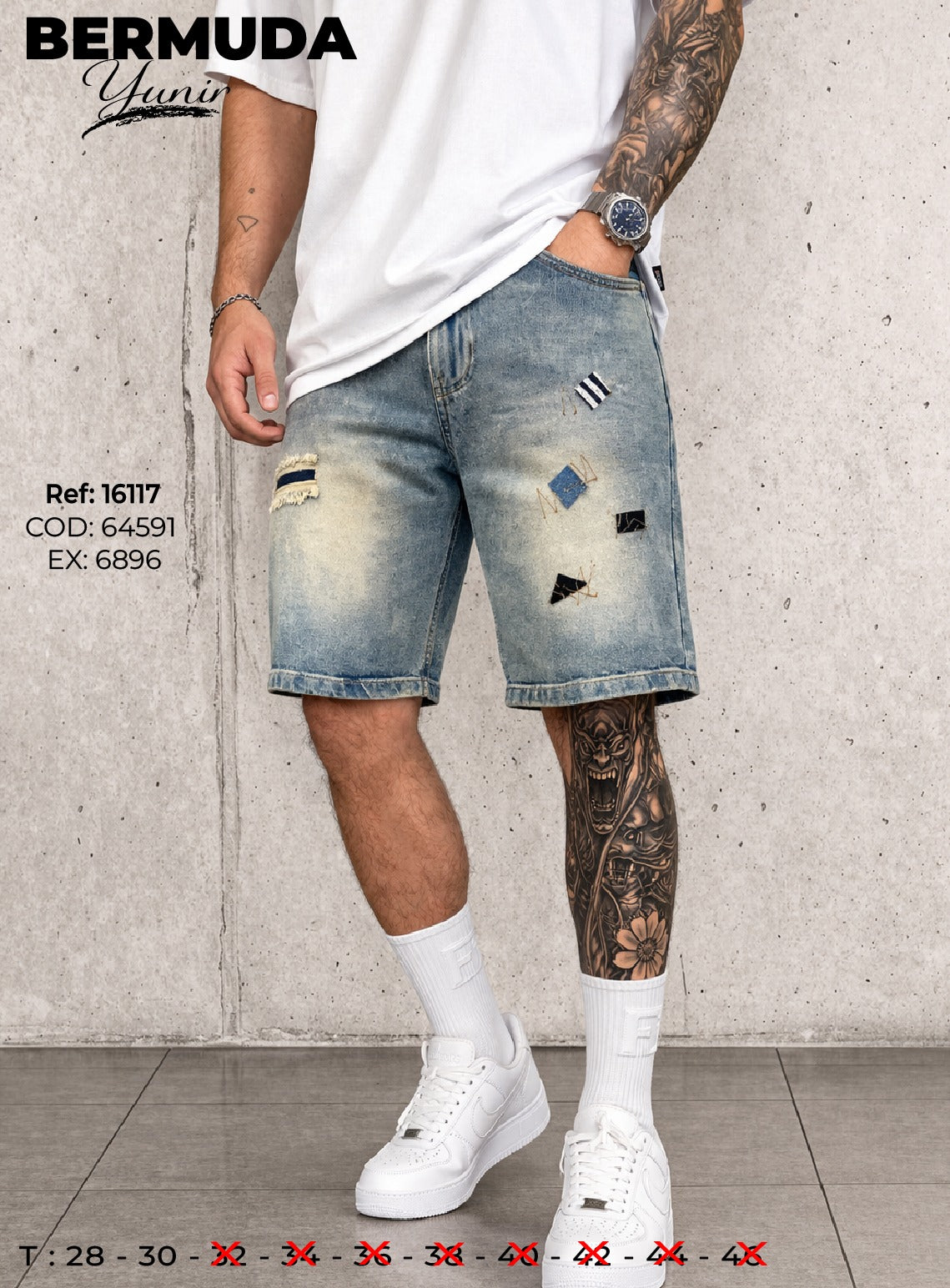 bermuda yunir hombre