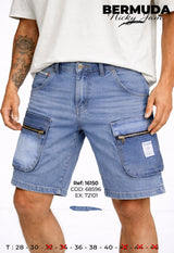 bermuda nicky jam azul m hombre