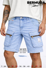 bermuda nicky jam azul c hombre