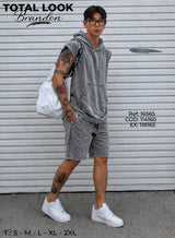 total look brandon gris c hombre