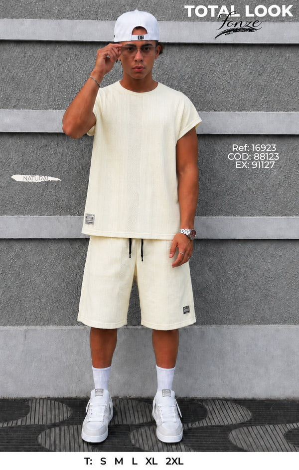 total look fonze natural hombre