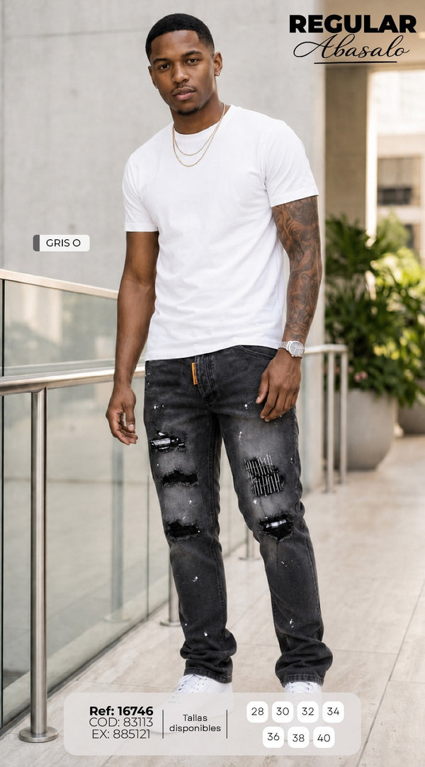 jean regular abasalo hombre