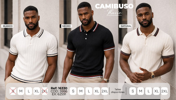 camibuso flavio collage hombre