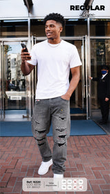 jean regular lupo hombre