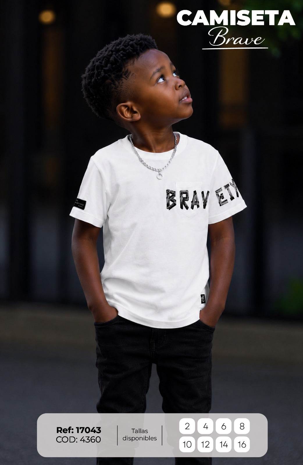 camiseta Brave niño