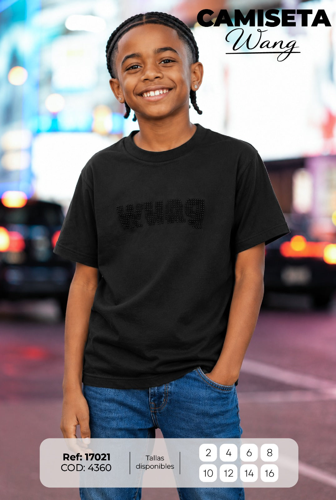 Camiseta Wang Niño