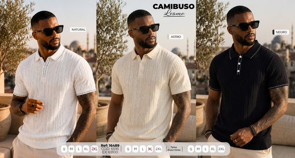 camibuso losmo collage hombre