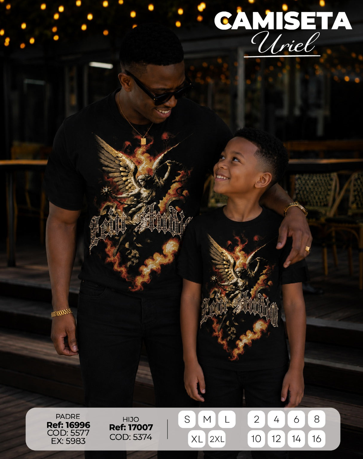 Camiseta Uriel Padre e Hijo