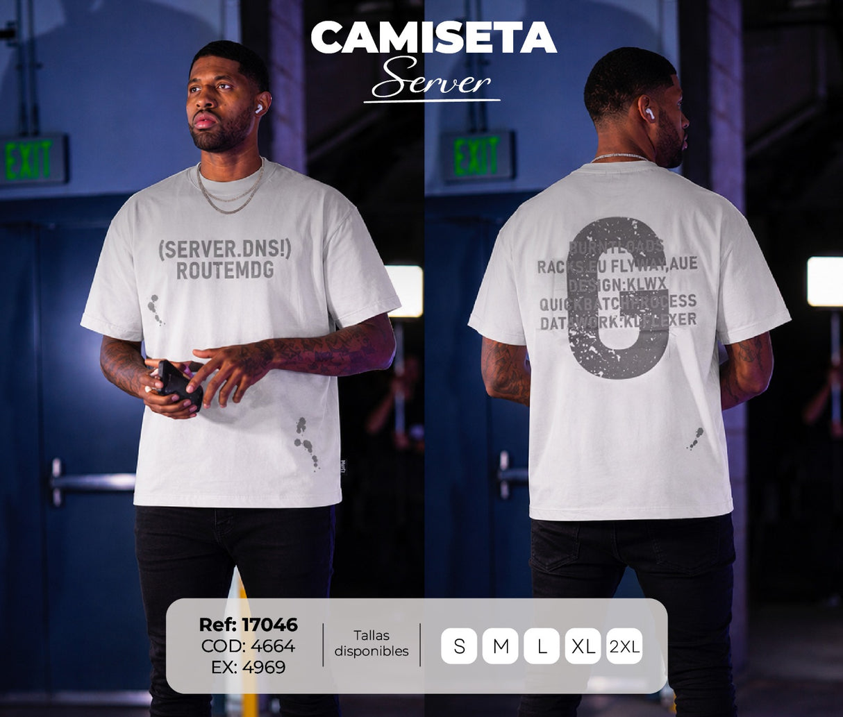 Camiseta Server Hombre