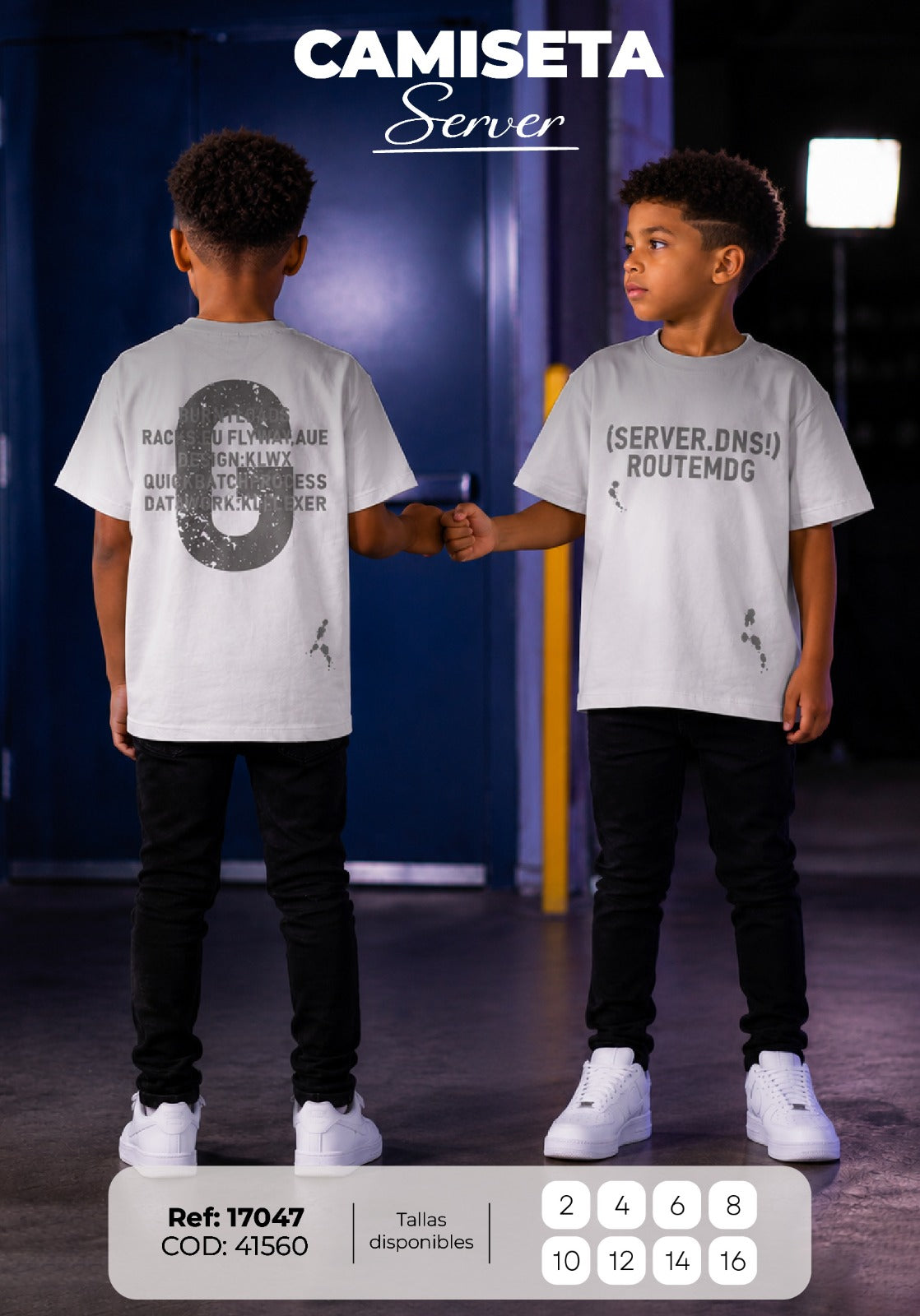 Camiseta Server Niño