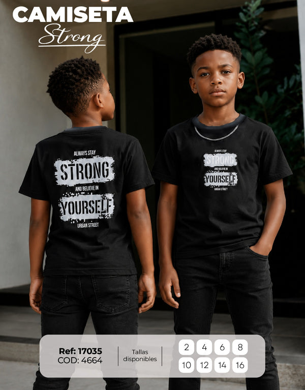 Camiseta Strong Niño