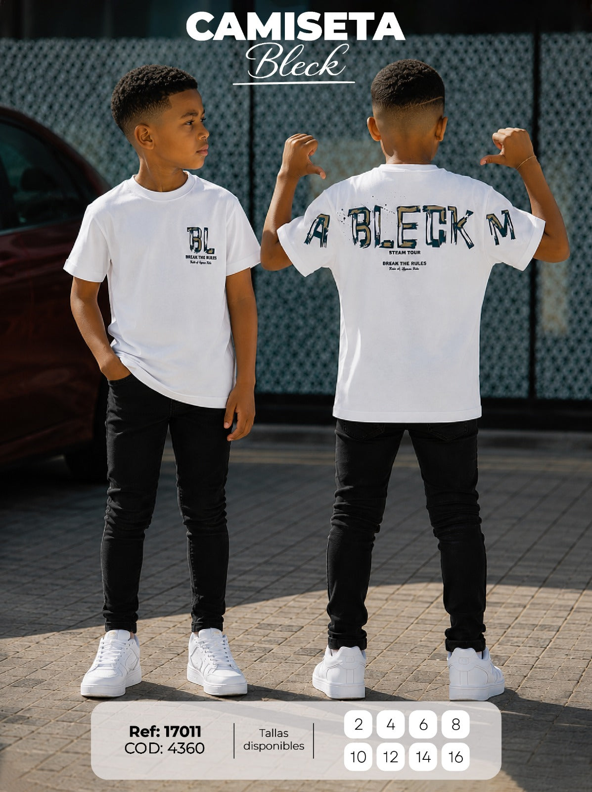 Camiseta Bleck Niño