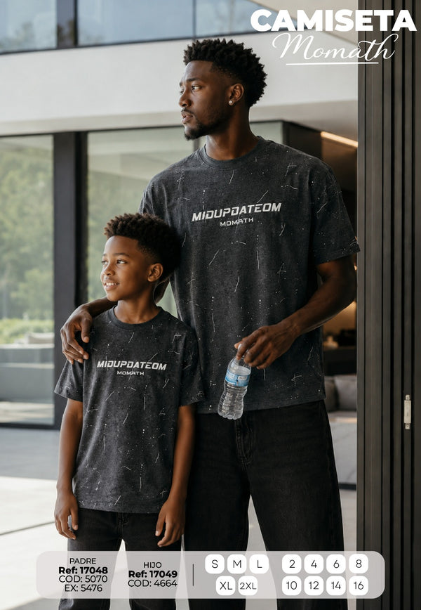 Camiseta Momath Padre e Hijo