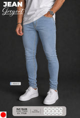 Jean Gregort azul c. hombre