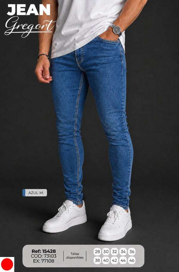Jean gregort azul m. hombre
