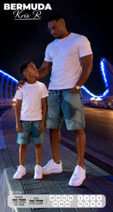 Bermuda Kris R padre e hijo