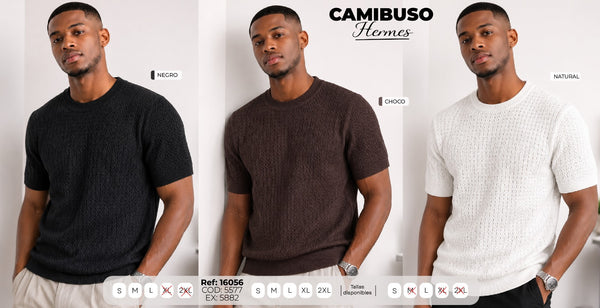 Camibuso hermes collage hombre