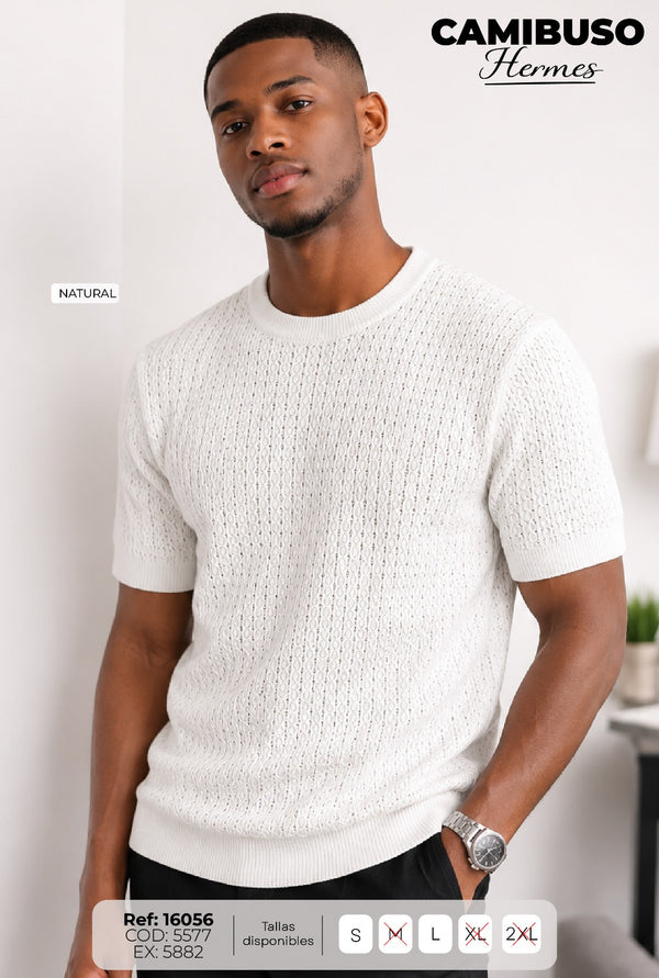 Camibuso hermes natural hombre